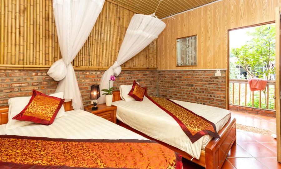 نينه بينه Hoalu Ecolodge Homestay المظهر الخارجي الصورة